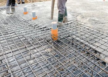 Concrete pouring for driveway installation in Brevard County FL