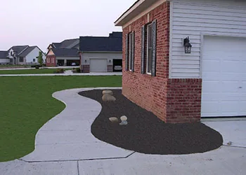 Concrete walkway installation in Melbourne Florida