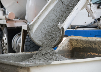 Concrete pouring with trucks in Brevard and Indian River County